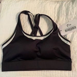 ZYIA black Primo Mesh bra. XL NWT